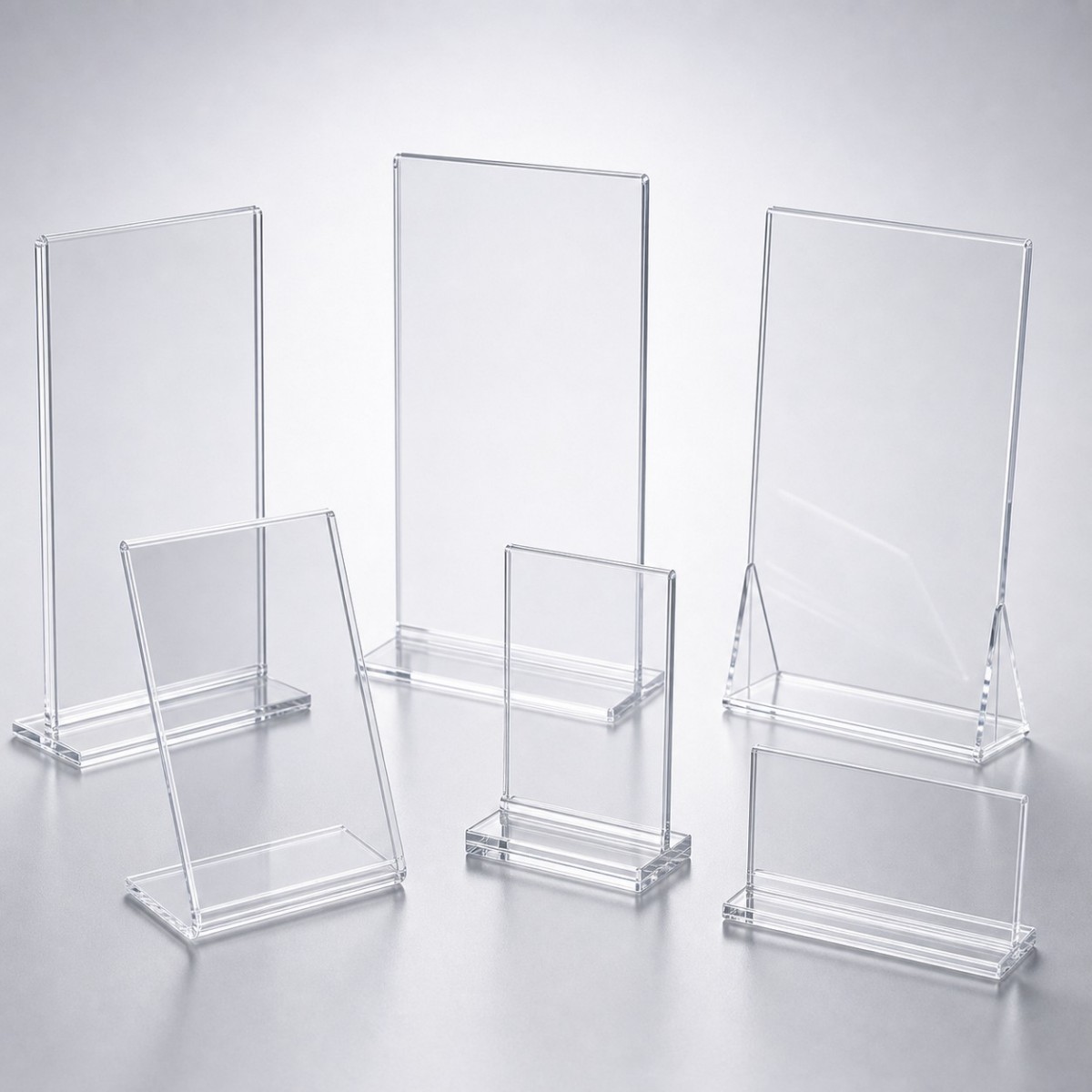 Acrylic Sign Holders